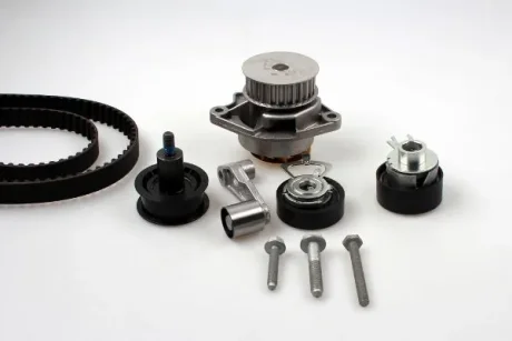 Комплект ГРМ + помпа VW Golf/Bora/Seat 1.4 V16 97-06(130x20/58x17) HEPU PK05571