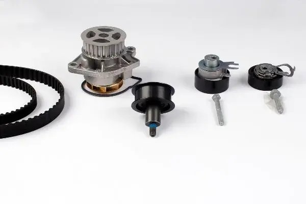 Комплект ГРМ + помпа VW Golf/Caddy III 1.4i 06-10/Skoda Octavia 04-13 (130x20/58x17) HEPU PK05572 (фото 1)