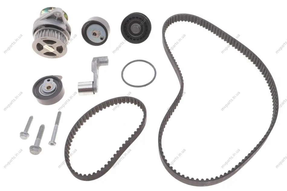Комплект ГРМ + помпа VW Golf IV/Seat Leon 1.6 FSi 00- HEPU PK05580 (фото 1)