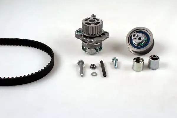 Комплект ГРМ + помпа VW Golf V/Passat/Skoda Octavia 2.0 FSI 04-13 HEPU PK05870 (фото 1)