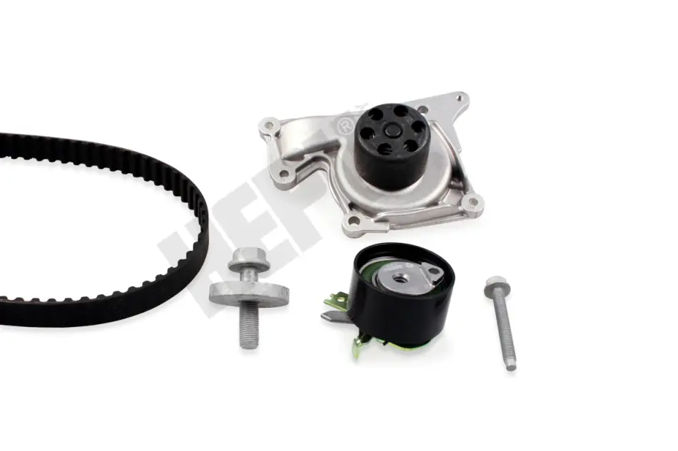 Комплект ГРМ + помпа Renault Kangoo/Nissan Qashqai/Juke 1.5dCi 10-/Megane/Scenic 16- (119х27) HEPU PK09651 (фото 1)