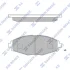Колодка гальм. диск. DAEWOO LANOS 1.5 передн. (вир-во SANGSIN) Hi-Q (SANGSIN) SP1086 (фото 1)