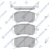 Колодка гальм. диск. SUBARU FORESTER 08 - передн. (вир-во SANGSIN) Hi-Q (SANGSIN) SP1367 (фото 1)