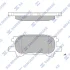 Колодка гальм. диск. LEXUS RX 03- задн. (вир-во SANGSIN) Hi-Q (SANGSIN) SP1385 (фото 1)