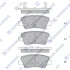 Колодка гальм. диск. HYUNDAI ACCENT, ELANTRA 11- KIA SOUL 1.6 09- задн. (вир-во SANGSIN) Hi-Q (SANGSIN) SP1401 (фото 1)