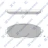 Колодка гальм. диск. TOYOTA DYNA,HIACE, 2.4D, 2.5D-4D 16V 99.07 - передн. (вир-во SANGSIN) Hi-Q (SANGSIN) SP2077 (фото 1)