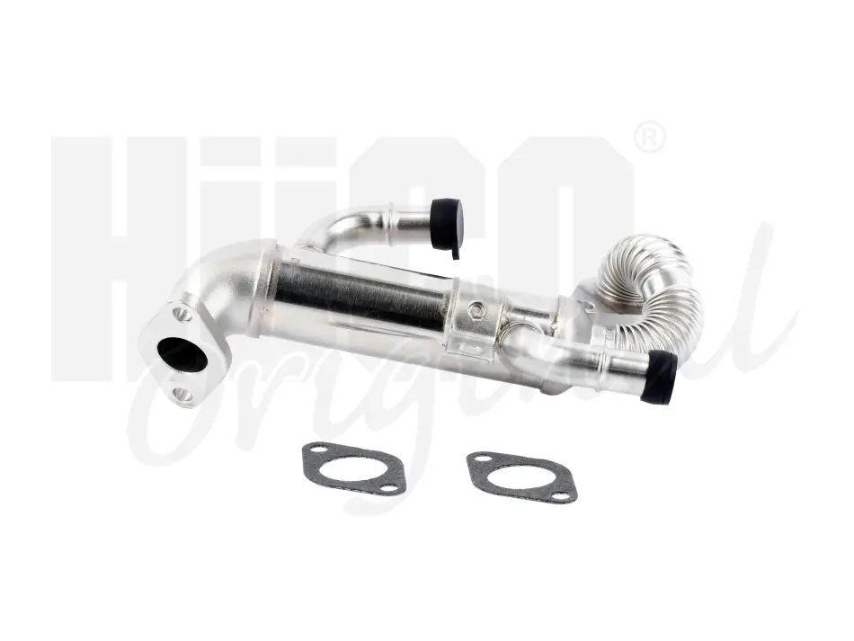Радіатор рециркуляції ВГ VW Polo 1.4 TDI 01-09 (HÜCO) HITACHI 135990 (фото 1)