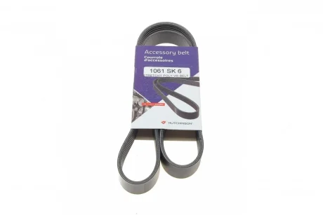 Ремінь генератора Ford Mondeo 1.5 18- (6PK1061) 1061 SK 6 HUTCHINSON 1061-SK-6