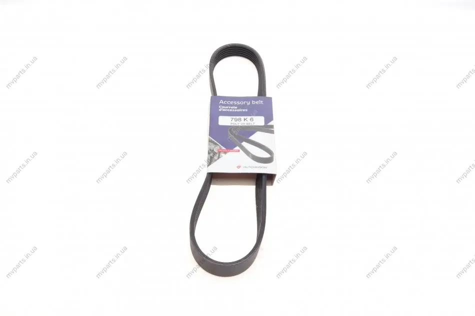 Ремінь генератора Citroen Berlingo/Peugeot Expert/Partner 1.6 BlueHDi 02- 798 K 6 HUTCHINSON 798-K-6 (фото 1)
