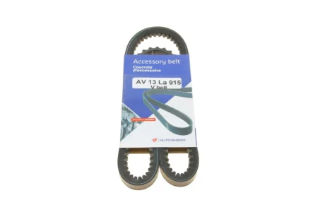 Ремінь генератора Audi 100/200/80/90 82-96 (13x915) AV 13 La 915 HUTCHINSON AV-13-LA-915