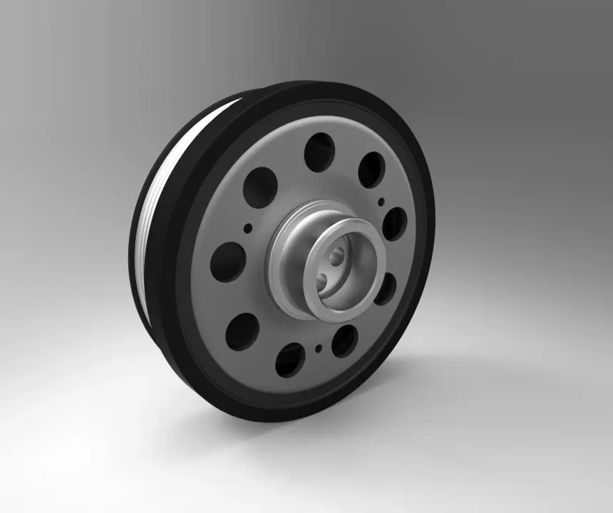 Шків помпи водяної Citroen Berlingo 1.6VTi 09- (BMW-PSA) HUTCHINSON DP119 (фото 1)