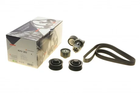 Комплект ременя генератора Renault Clio IV/Kangoo/Megane III/Scenic III 0.9/1.2 TCe 12- KHV 263 HUTCHINSON KHV-263
