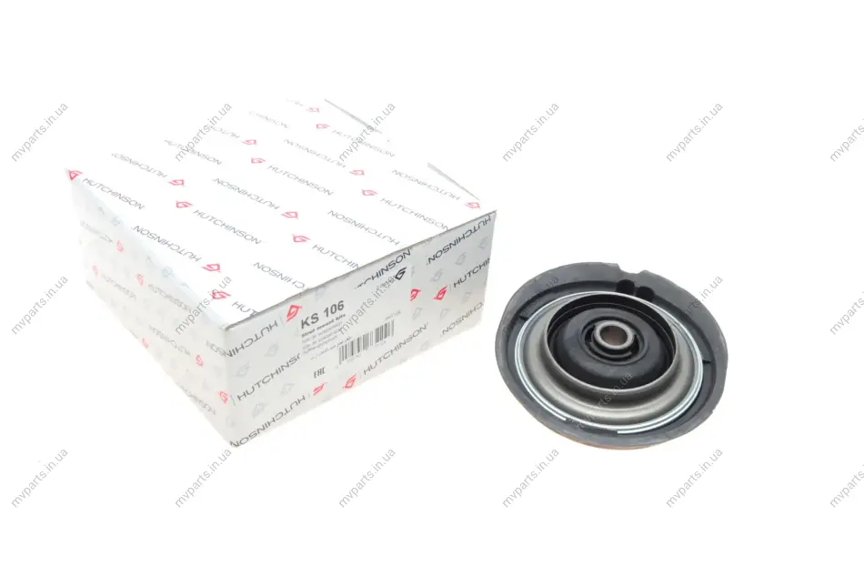Подушка амортизатора (переднього) + підшипник Citroen C2/C3 1.1/1.4/1.6 HDI 02- KS 106 HUTCHINSON KS-106 (фото 1)
