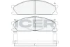 Колодки гальмівні (передні) Nissan Pathfinder 86-95/Navara I/Pick Up 97-/Chrysler Valiant IV 79-80 ICER 140885 (фото 1)