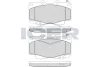 Колодки гальмівні (передні) Toyota Hilux 05-15 ICER 141007-208 (фото 1)