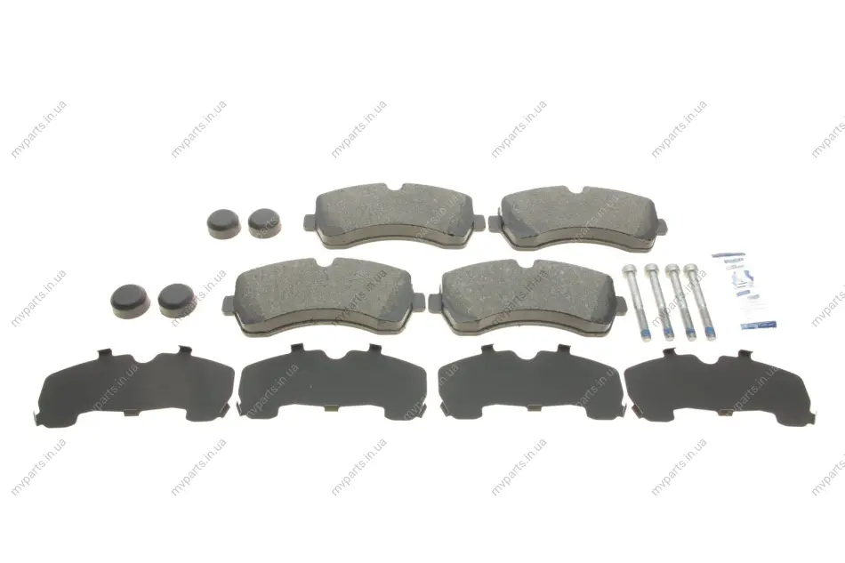 Колодки гальмівні (передні) MB Sprinter (906,907,910) 210-519CDI/VW Crafter 30-35/30-50 06-(спарка) ICER 141785 (фото 1)