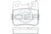 Колодки гальмівні (задні) MB C-class (W202/S202)/E-class (W124/S124/W210)/SL-class (R129) 93-02 ICER 180978 (фото 1)