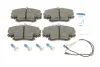 Колодки гальмівні (передні) Renault Megane 96-03/Clio 90-/Logan/Dacia Sandero 08- (+датчики) ICER 180993-700 (фото 1)