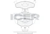 Колодки гальмівні (передні) Seat Cordoba/Ibiza II 93-02/VW Golf III 91-99/Polo 95-02 ICER 181178 (фото 1)