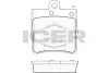 Колодки гальмівні (задні) MB (W202/S202/W203/S203/CL203/C208/C209/S124/W210/R170/R171) 93-11 ICER 181311 (фото 1)