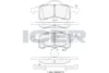 Колодки гальмівні (задні) Jeep Grand Cherokee II 99-05 ICER 181399 (фото 1)