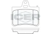 Колодки гальмівні (задні) Citroen C5 01- ICER 181407 (фото 1)