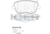 Колодки гальмівні (передні) Seat Cordoba/Ibiza IV/VW Polo/Skoda Fabia 99-15/Roomster 06-15 ICER 181575-701 (фото 1)