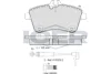Колодки гальмівні (передні) MB A-class 04-12/B-class 05-11 (+датчики) ICER 181677-700 (фото 1)