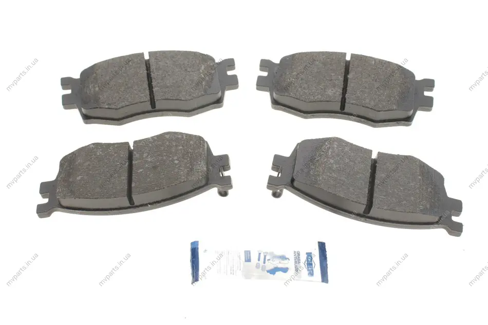 Колодки гальмівні (передні) Kia Rio II 05-/Hyundai i20 08-15/Accent 05-10 ICER 181711 (фото 1)