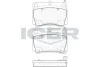 Колодки гальмівні (задні) Mitsubishi Pajero 91-00/Pajero Sport 98- ICER 181719 (фото 1)