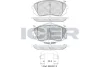 Колодки гальмівні (передні) Hyundai Kona 18-/Kia Niro 18-22/Soul EV 14- ICER 181826-202 (фото 1)