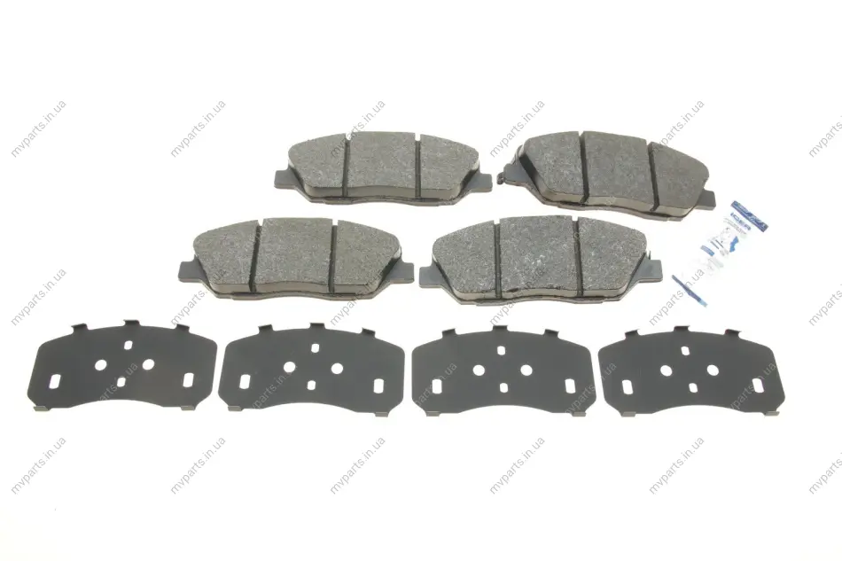 Колодки гальмівні (передні) Hyundai Santa Fe II/III/Genesis 06-/Kia Sorento/Ssangyong Korando 09- ICER 181828 (фото 1)