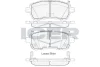 Колодки гальмівні (передні) Mazda 2 III 07-15/Subaru Justy 07-/Suzuki Swift 10- ICER 181881-200 (фото 1)