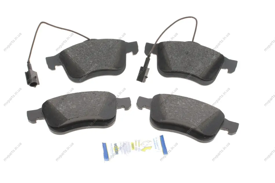 Колодки гальмівні (передні) Fiat Doblo 01-/10-/Opel Combo 12- (+датчики) ICER 181903 (фото 1)
