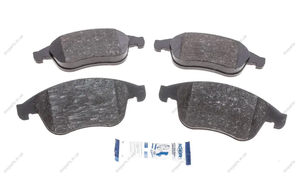 Колодки гальмівні (передні) Renault Megane III/Laguna III/Scenic III 08-/Clio 13- (WVA 24710/24826) ICER 181918 (фото 1)