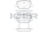 Колодки гальмівні (задні) Toyota Verso 09-18 ICER 181945 (фото 1)