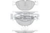 Колодки гальмівні (передні) BMW 5 (F07/F10/F11) 09-17/6 (F06/F13) 11-18/7 (F01/F02/F03/F04) 08-15 ICER 181961 (фото 1)