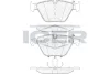 Колодки гальмівні (передні) BMW 5 (F07/F10/F18) 09-17/6 (F06/F13) 11-18/7 (F01/F02/F03/F04) 08-12 ICER 181998 (фото 1)