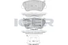 Колодки гальмівні (передні) Hyundai Elantra 15-/Veloster 11-17/Kia Cerato/Forte 18- ICER 182029-203 (фото 1)