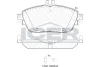 Колодки гальмівні (передні) MB A-class (W176)/B-class (W242/W246)/GLA-class (X156) 11-/Infiniti 15- ICER 182061 (фото 1)