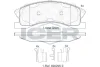 Колодки гальмівні (передні) Jeep Grand Cherokee II 99-05 ICER 182075 (фото 1)