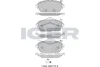 Колодки гальмівні (передні) MB C-class (W205/S205/C205) 13-/E-class (W213/S213/C238) 16- ICER 182212 (фото 1)