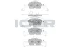 Колодки гальмівні (передні) Audi A4/A5/A6/A7/Q5 15- ICER 182279 (фото 1)