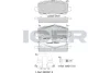 Колодки гальмівні (задні) Honda HR-V/Accord 12- ICER 182312 (фото 1)