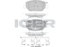 Колодки гальмівні (передні) Opel Insignia B 17-/Chevrolet Camaro/Buick Envision 16- ICER 182317 (фото 1)