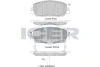 Колодки гальмівні (передні) Honda CR-V/Clarity 16- ICER 182322 (фото 1)