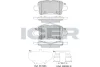 Колодки гальмівні (задні) Opel Insignia B 17-/Chevrolet Malibu 12- ICER 182326 (фото 1)