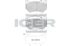 Колодки гальмівні (передні) Audi Q5 16- ICER 182380 (фото 1)