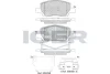 Колодки гальмівні (передні) Hyundai i10 19- ICER 182420 (фото 1)
