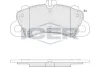 Колодки гальмівні (передні) Porsche Macan 3.0 S/3.0 S Diesel 14-/Cayenne 2.9/3.0 S AWD 17- (Brembo) ICER 182459 (фото 1)